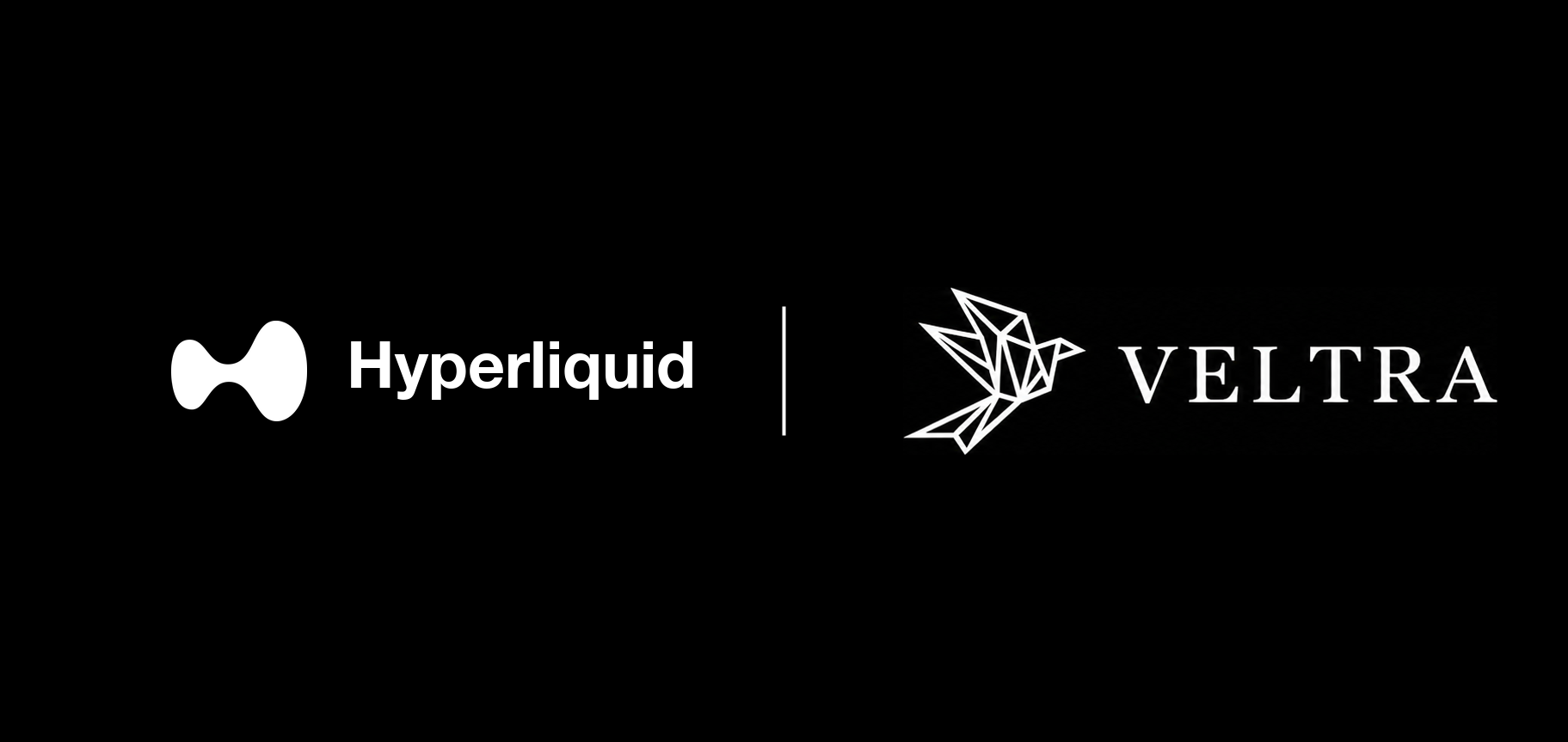 Hyperliquid and Veltra logos — Hyperliquid wallet trade history API is live on Veltra